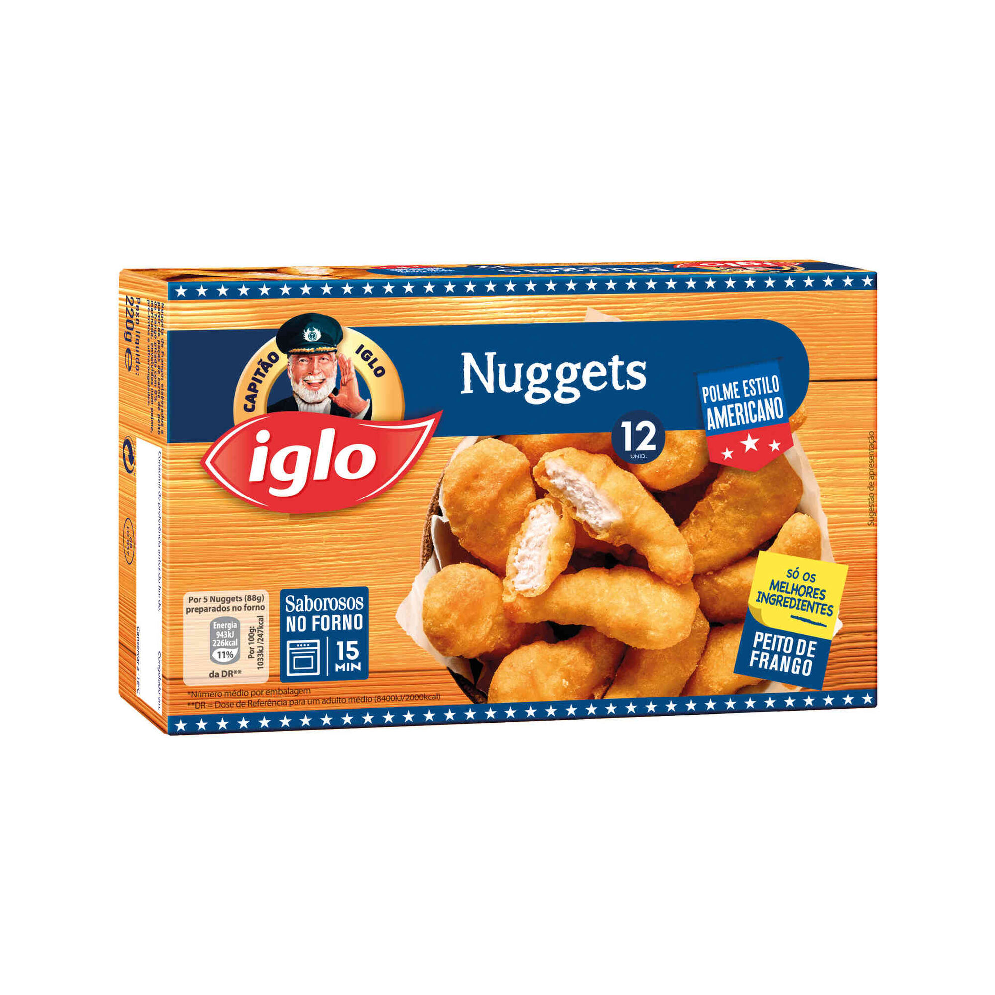 Nuggets de Frango Polme Americano Nuggets de Frango Polme Americano