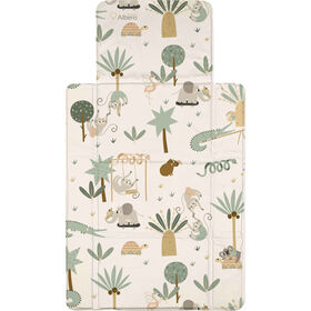 Muda Fraldas Portátil Animais da Selva Muda Fraldas Portátil Animais da Selva