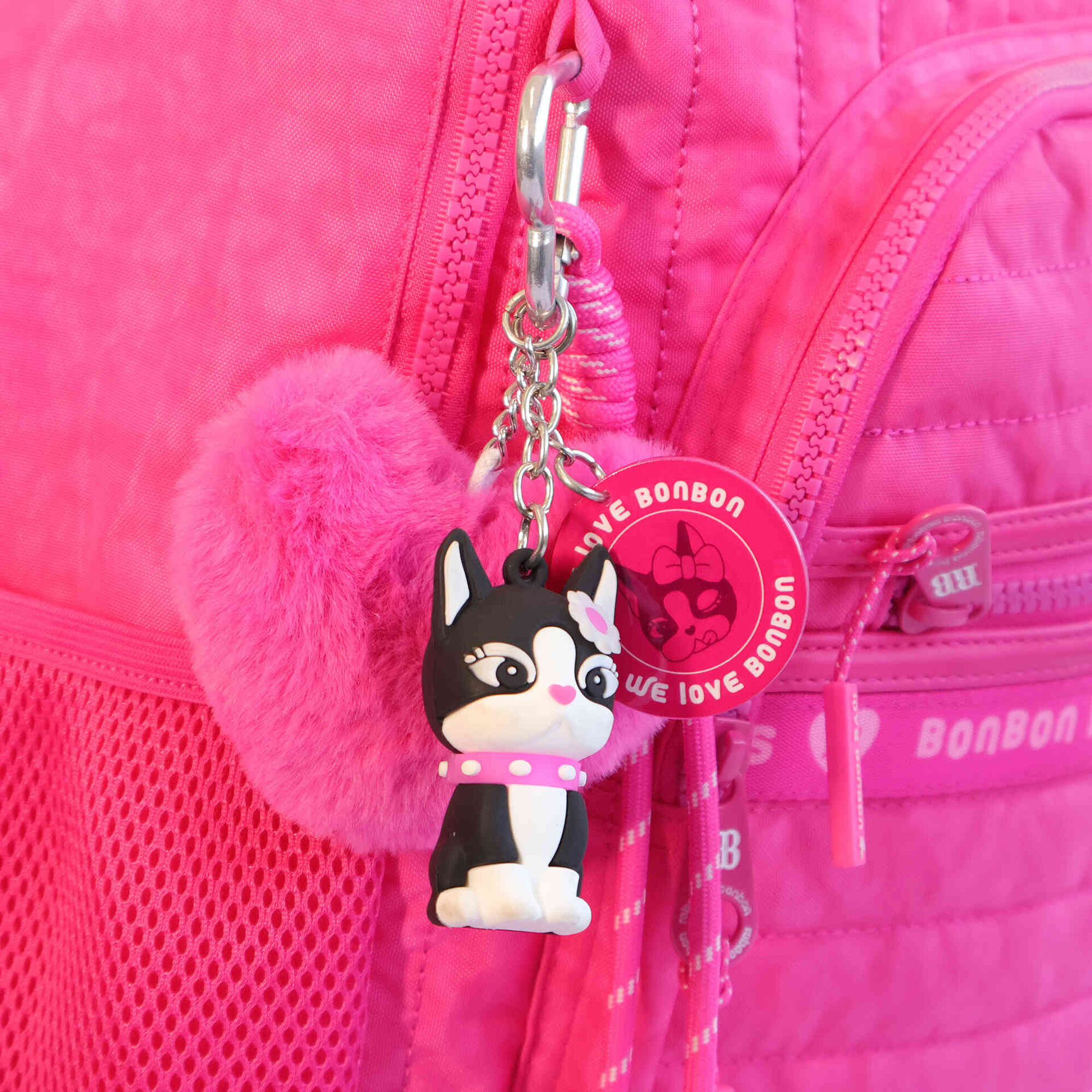 Mochila Rosa Rebecca Bonbon