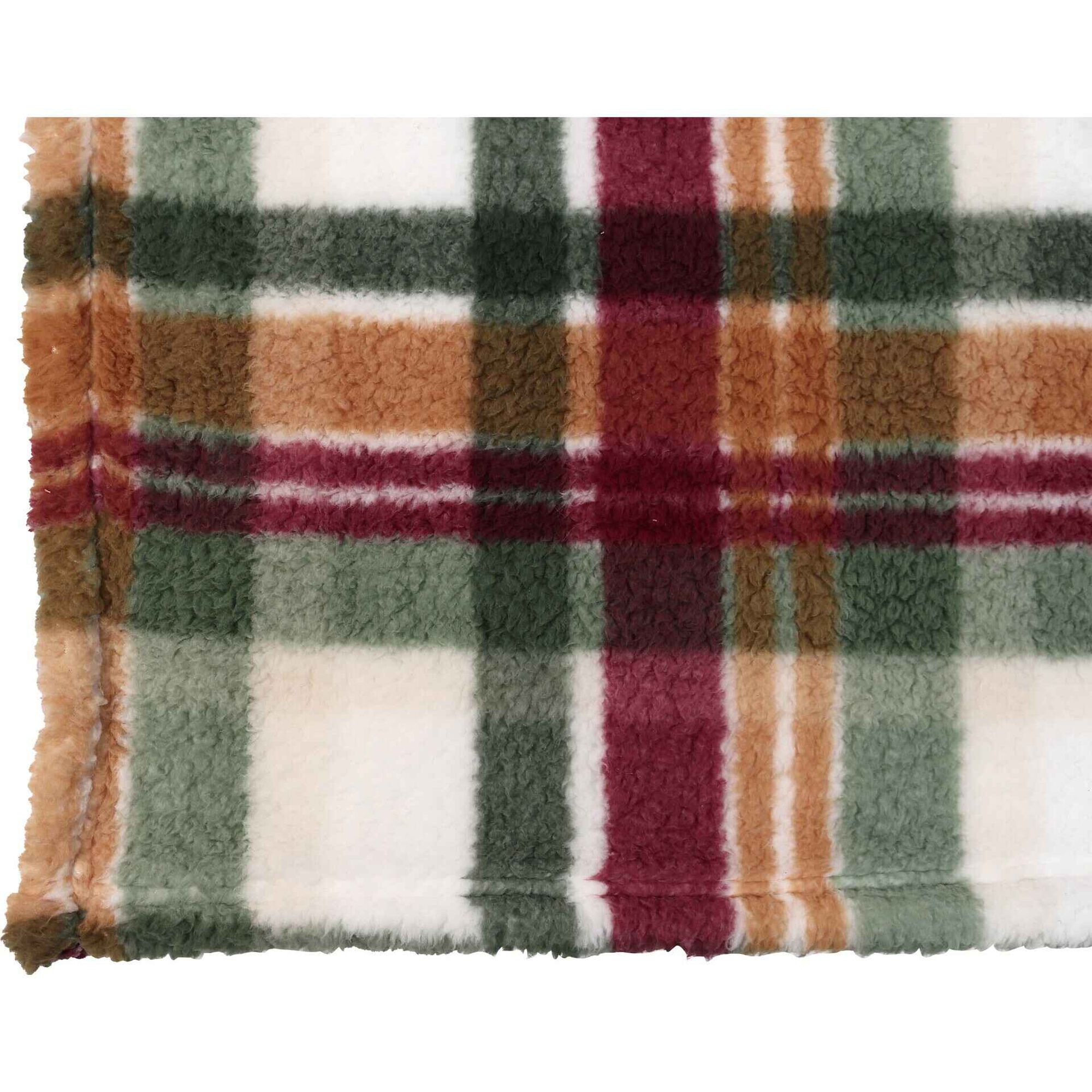 Manta Borreguito 130x160cm Xadrez