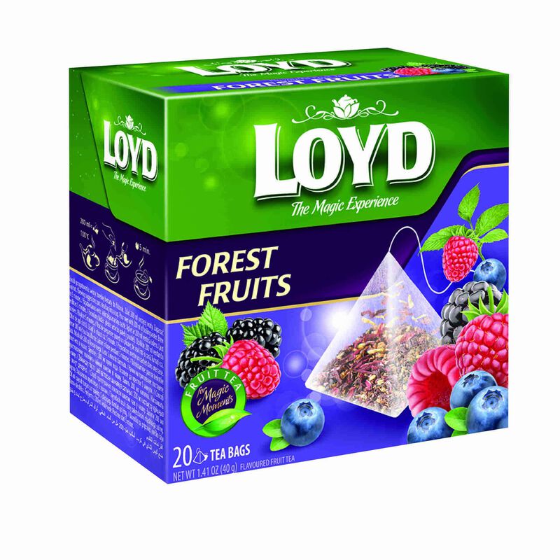 Infusão Frutas do Bosque Saquetas Loyd