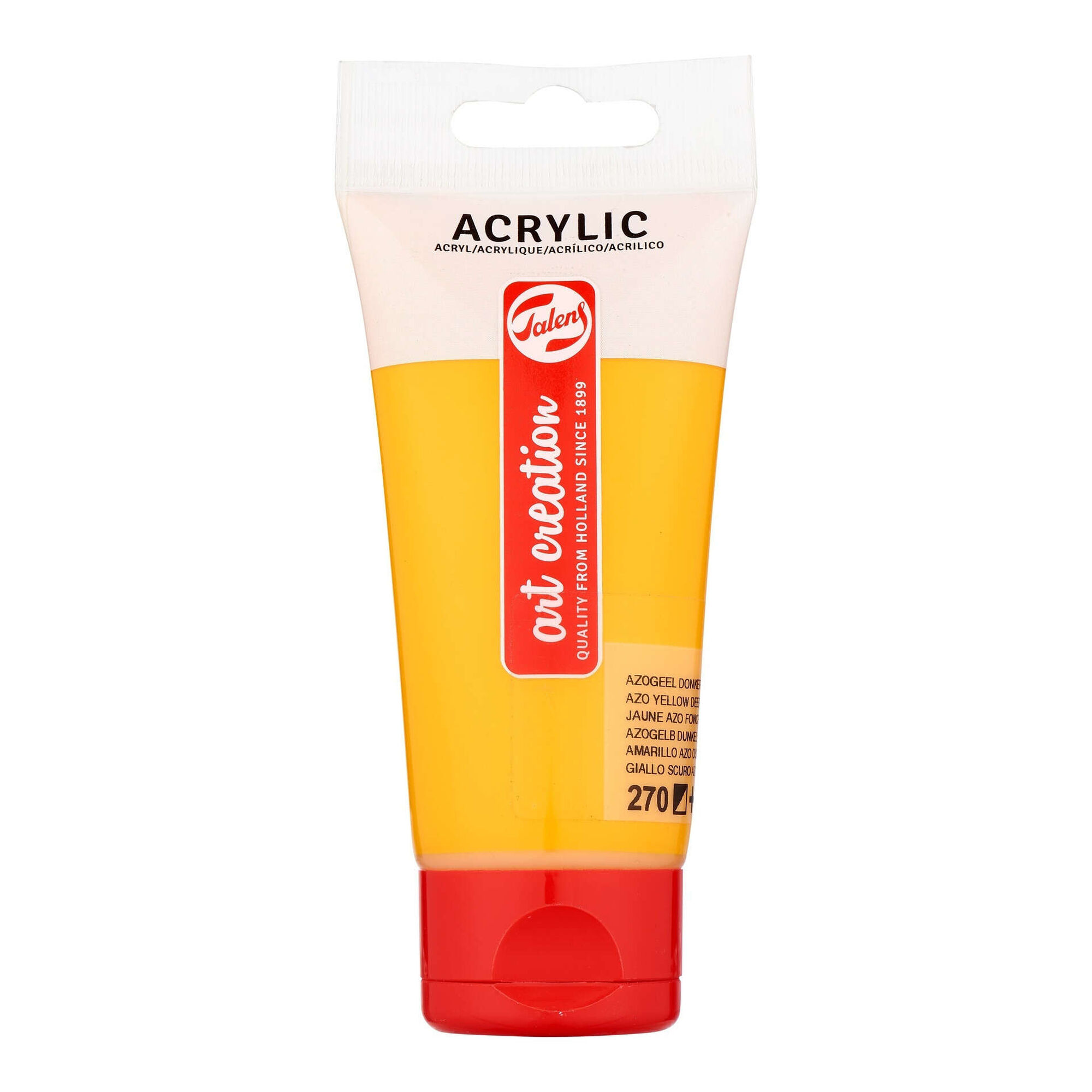 Tinta Acrílica ArtCreation Amarelo Escuro 75ml