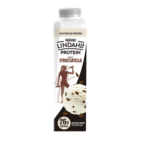 Iogurte Liquído Proteína Stracciatella Lindahls