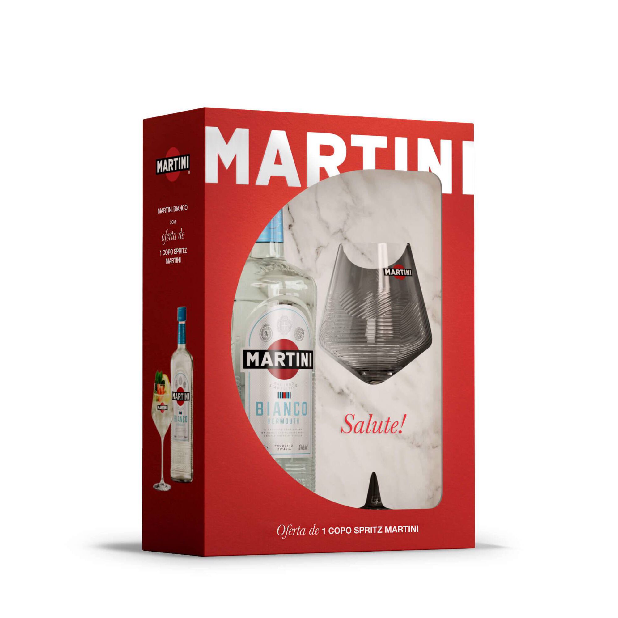 Aperitivo Martini Bianco com Copo