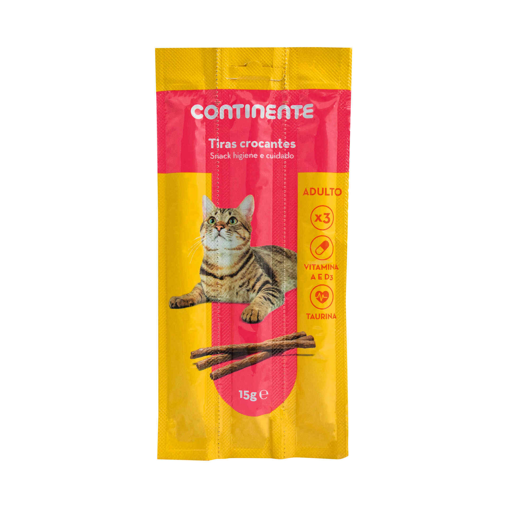 Snack para Gato Adulto Tiras Crocantes Snack para Gato Adulto Tiras Crocantes