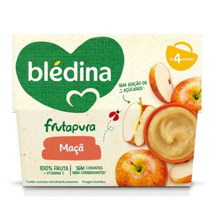 Puré de Fruta Maçã +4M Blédina