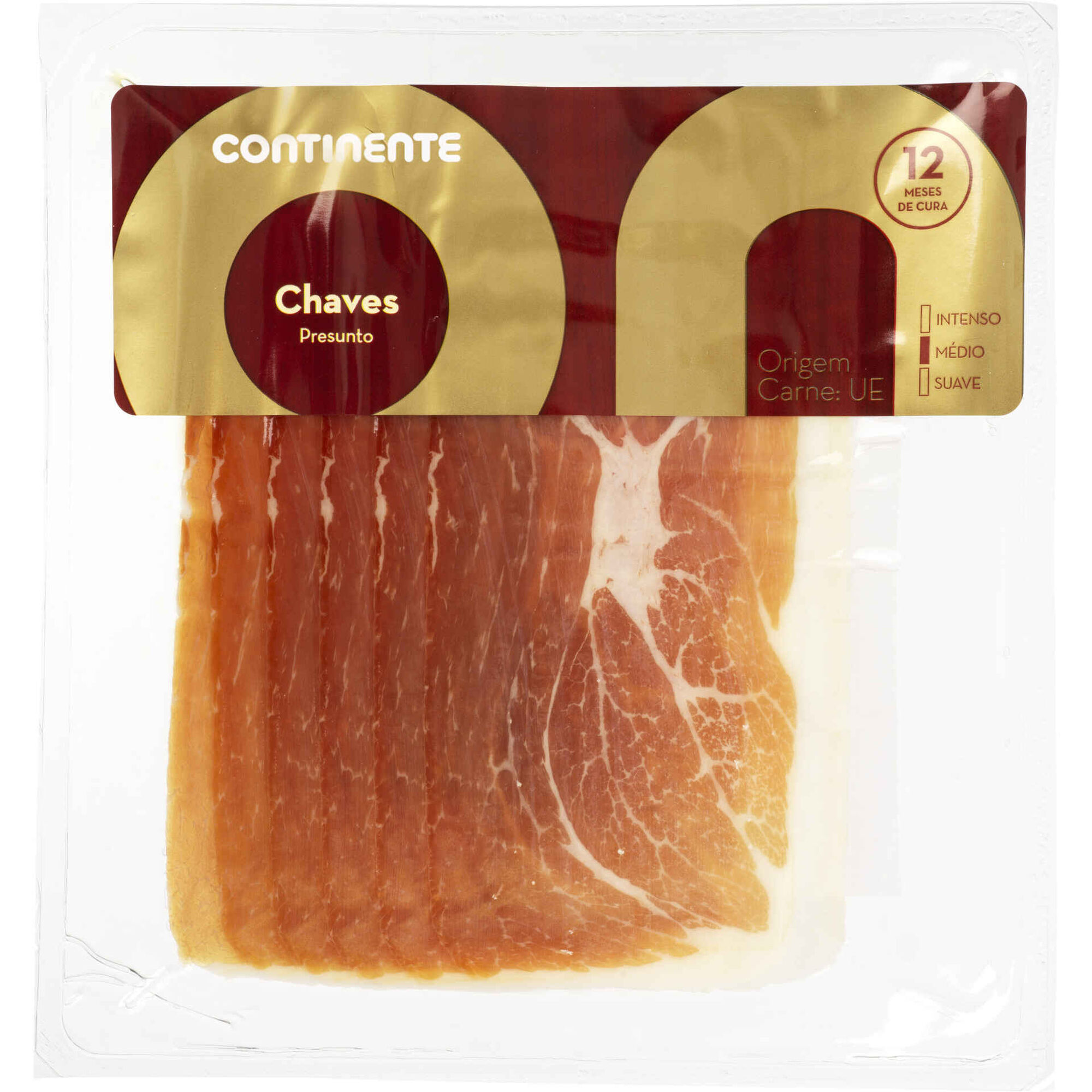 Presunto de Chaves Fatiado 12 Meses de Cura
