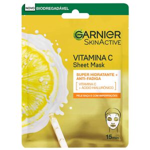 Máscara Facial Vitamina C Garnier Skin Active