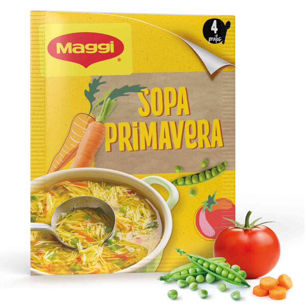 Sopa de Legumes Primavera Maggi