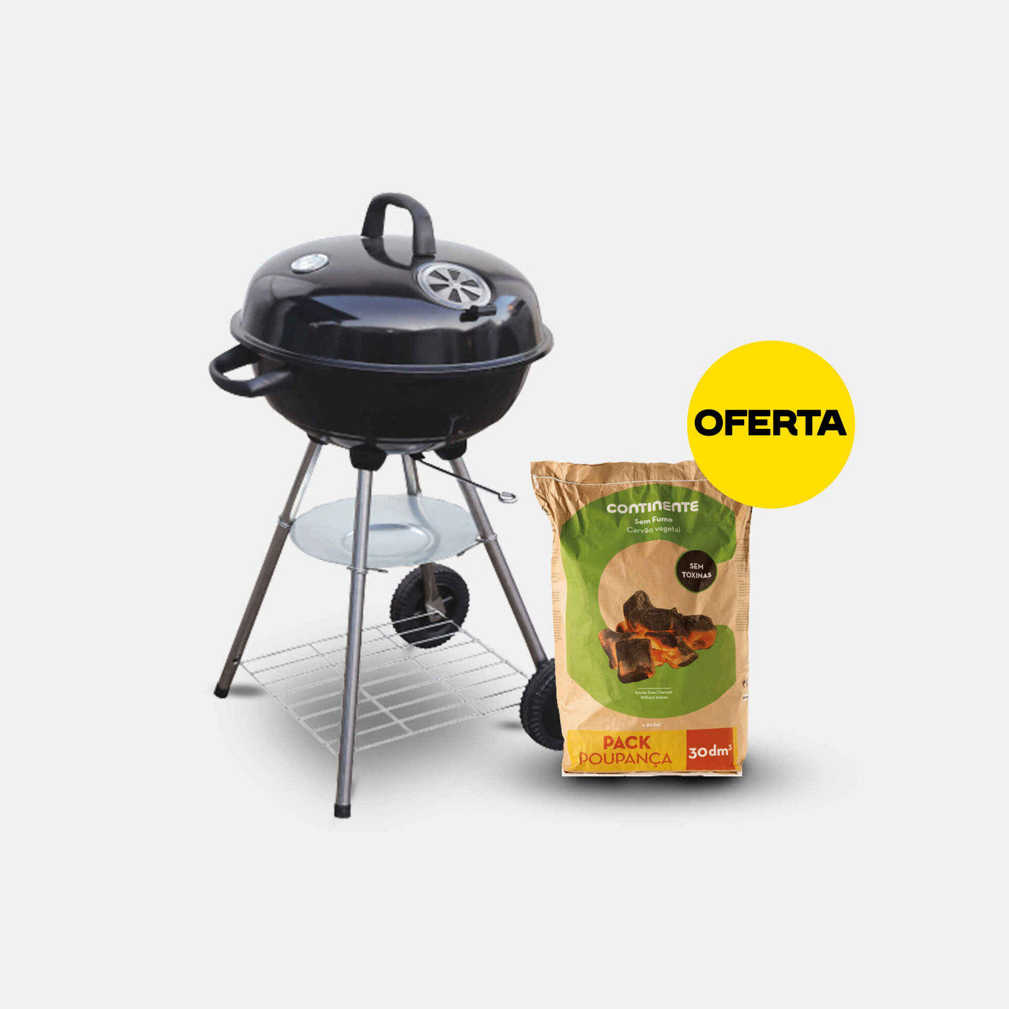 Pack Barbecue Ericeira + Oferta Carvão Continente