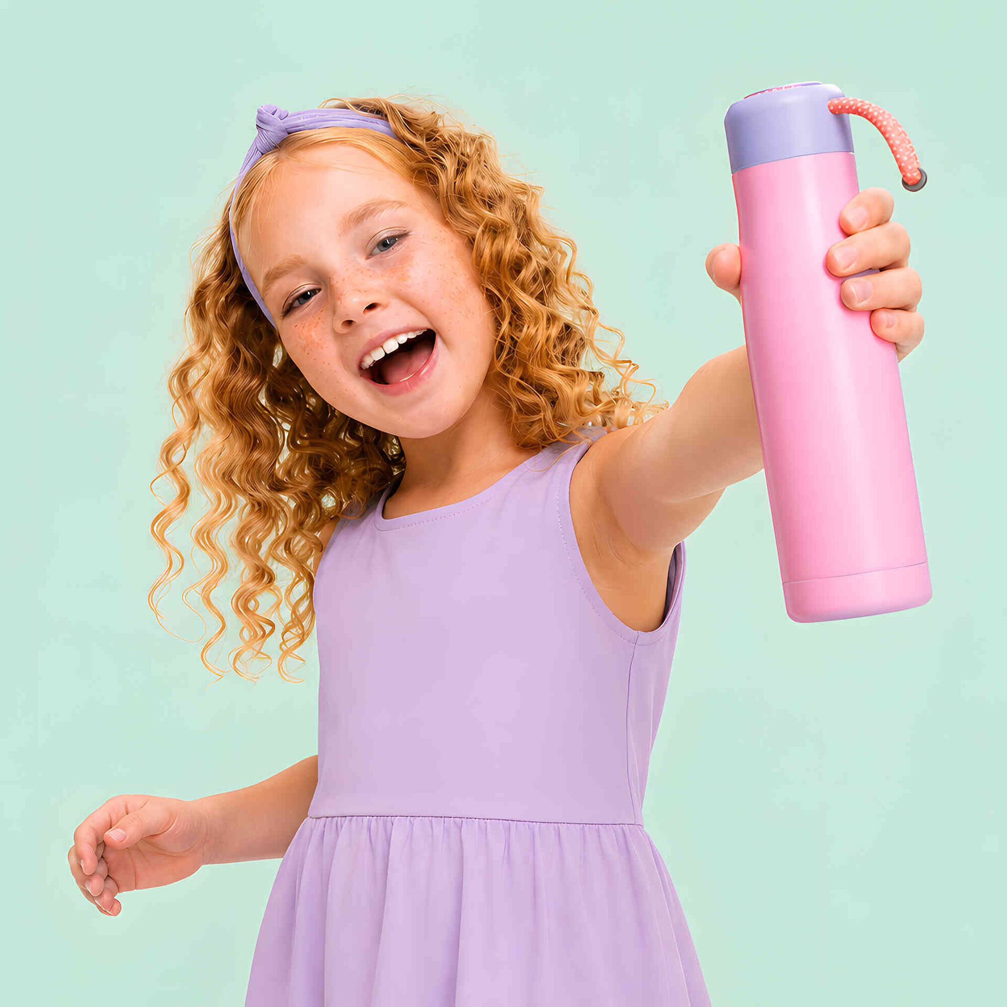 Garrafa 500ml Rosa Note!