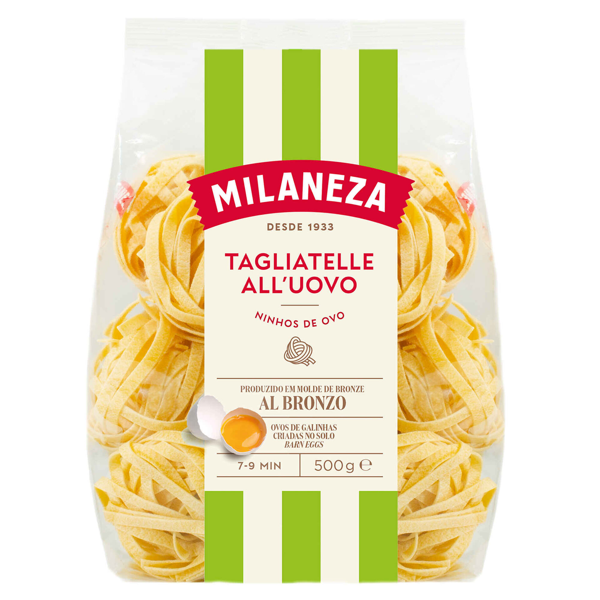 Massa Tagliatelle Ninhos com Ovo