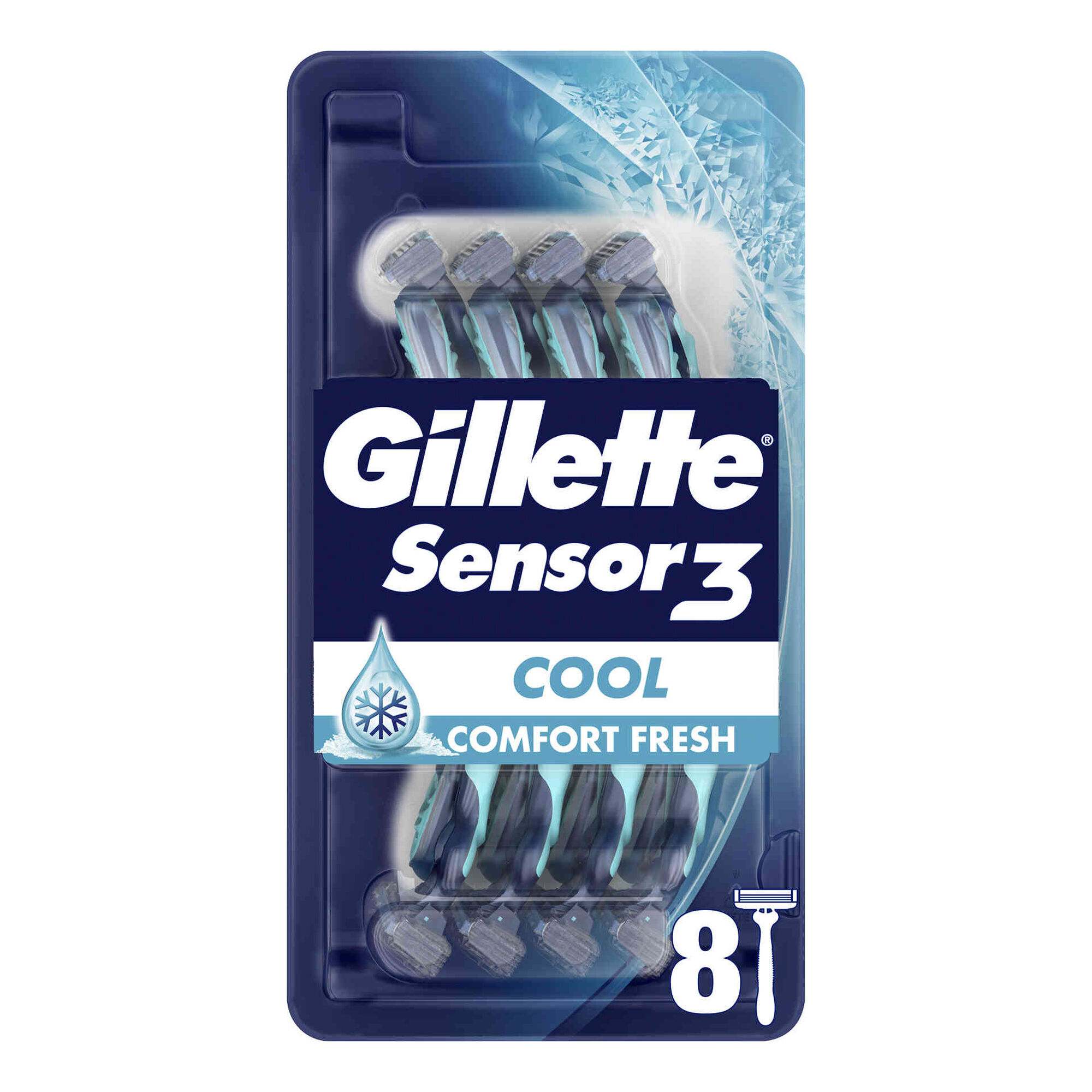 Lâminas Descartáveis Sensor3 Cool