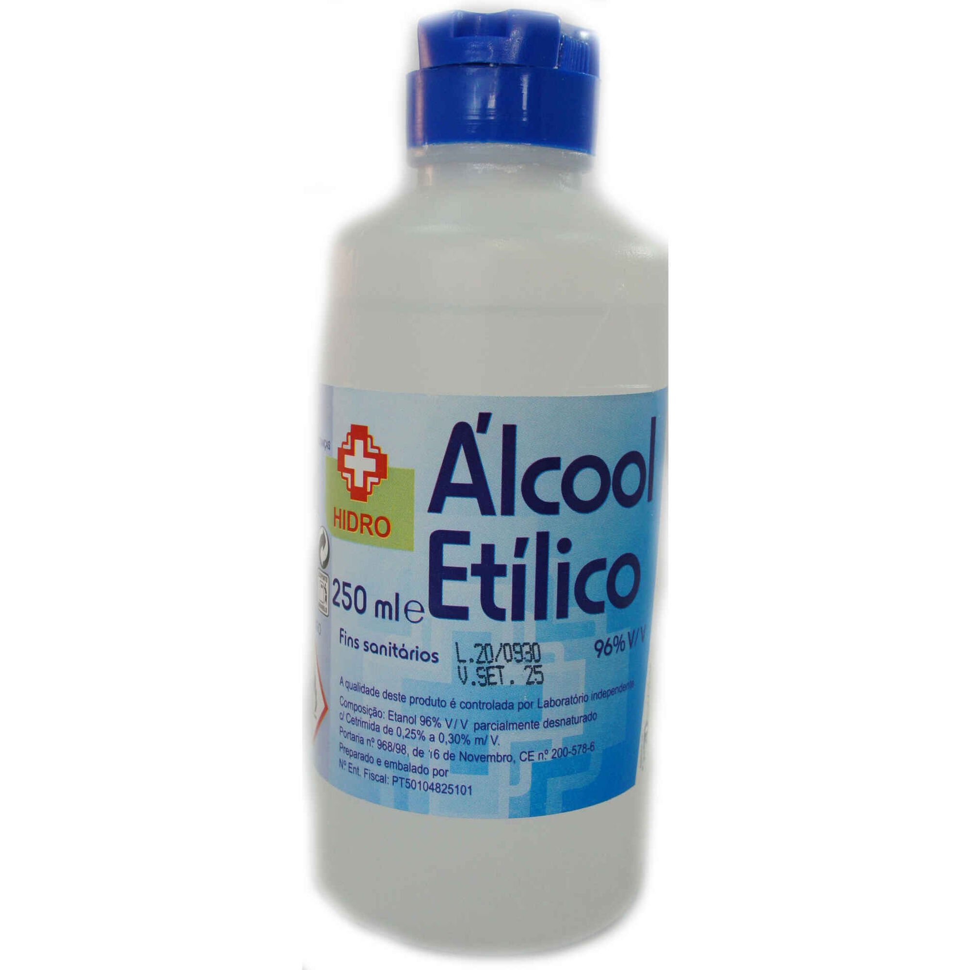 Álcool Etílico 96% Volume