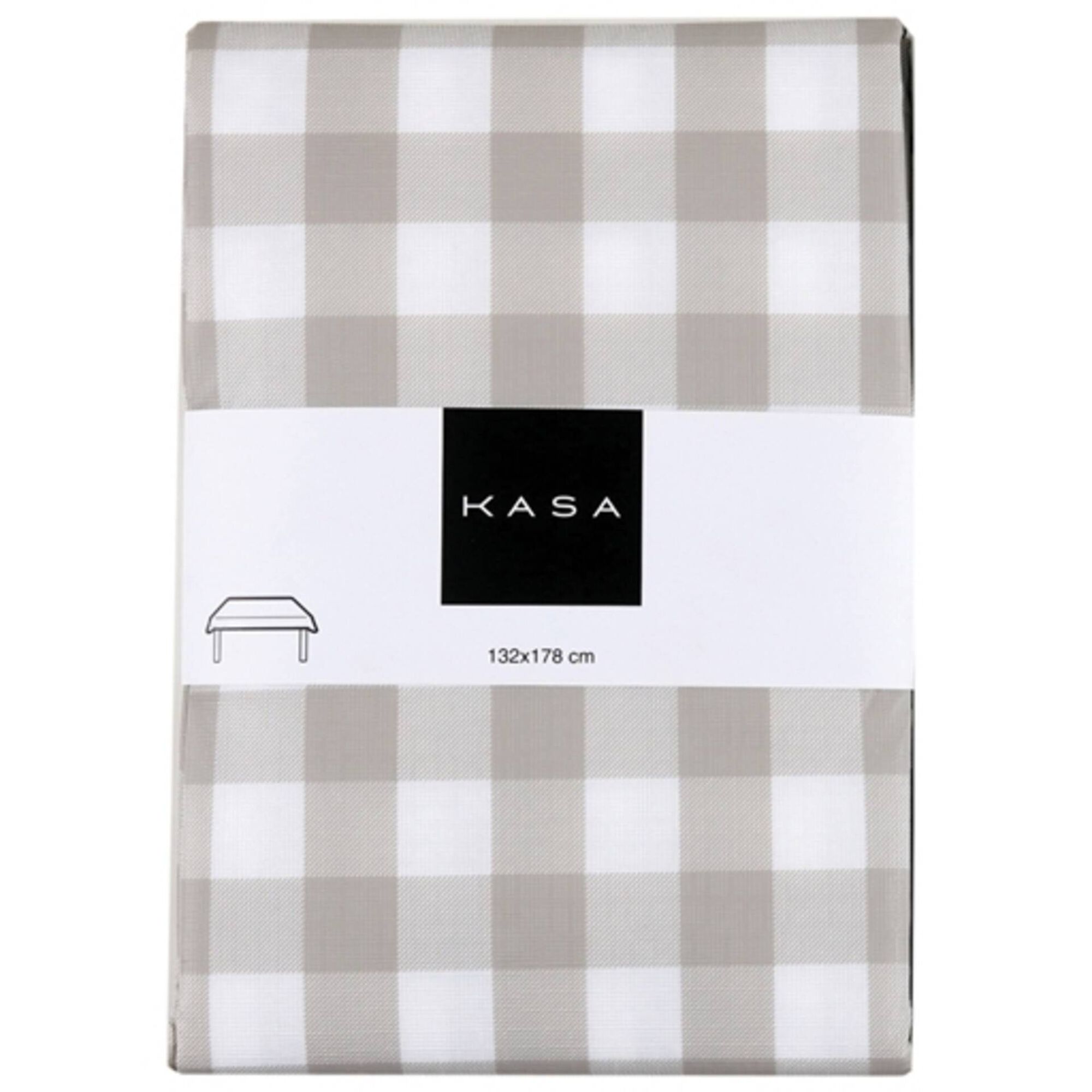 Toalha Mesa Impermeável PEVA 132x178cm Bege Toalha Mesa Impermeável PEVA 132x178cm Bege