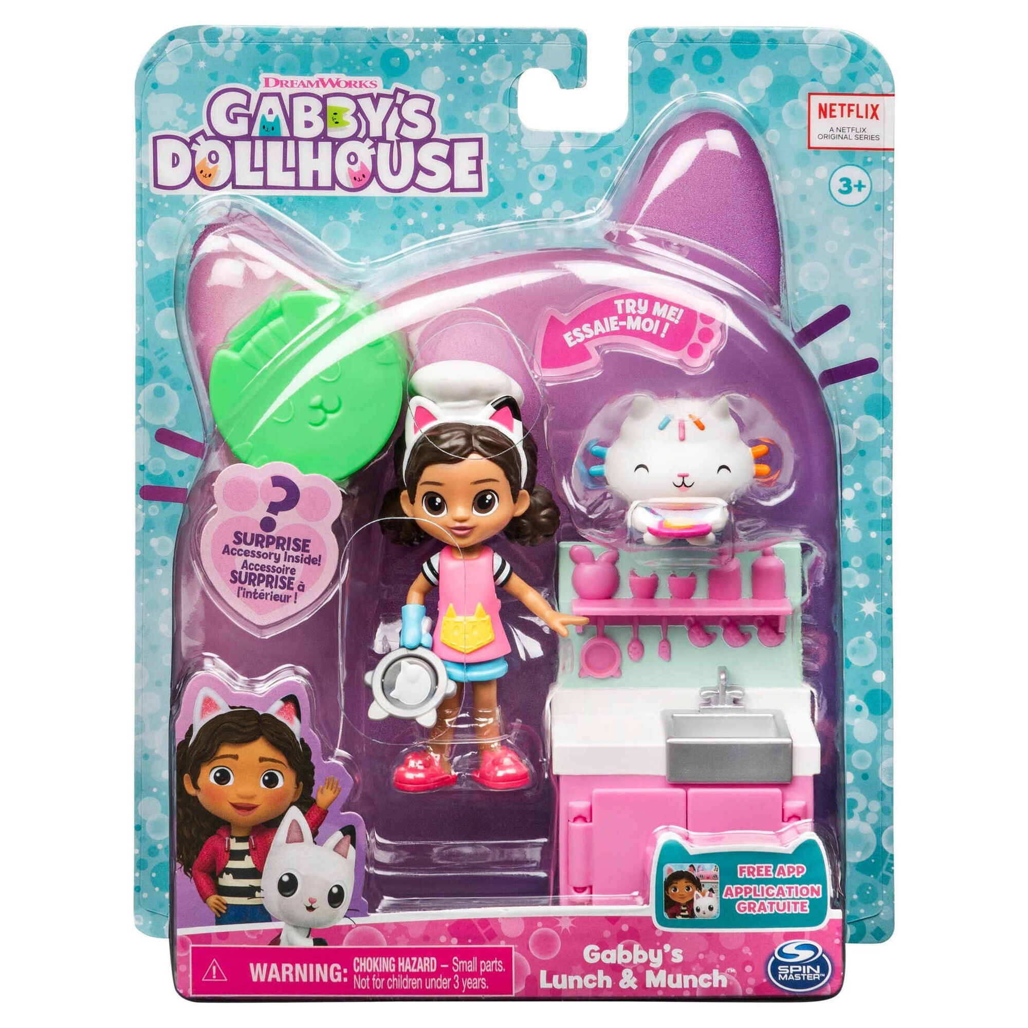 Pack Figuras com Acessórios Gabby's Dollhouse