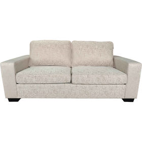 Sof&aacute; 3 Lugares 198x87x88cm Leipzig Bege Kasa