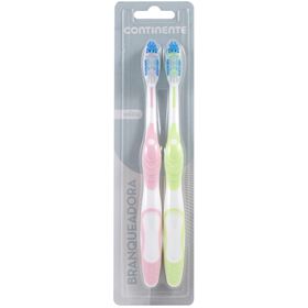 Escova de Dentes Efeito Branqueador Média