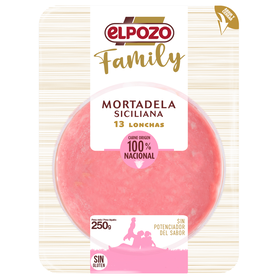 Mortadela Siciliana Fatiada Elpozo 250 g
