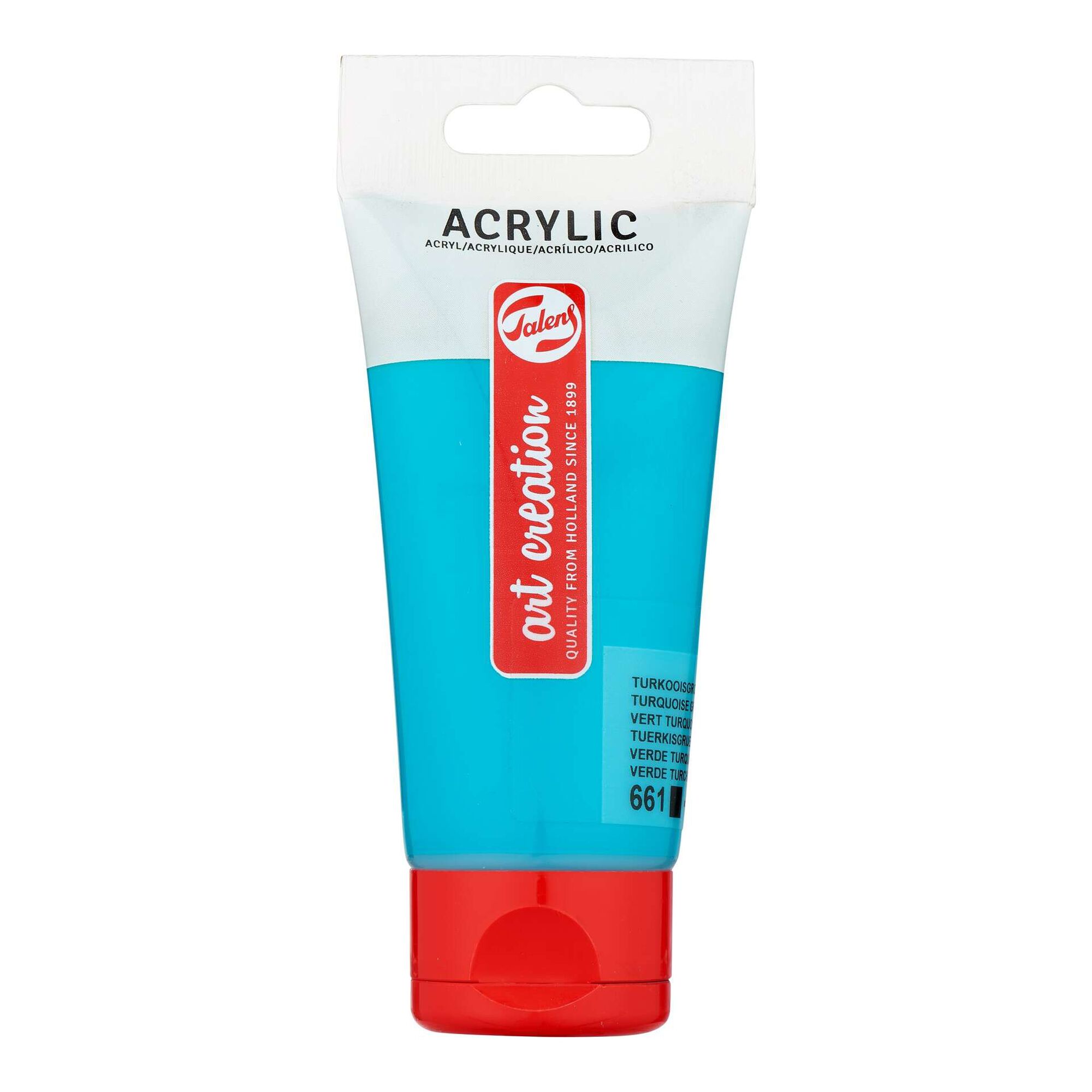 Tinta Acrílica ArtCreation Azul Turquesa 75ml Tinta Acrílica ArtCreation Azul Turquesa 75ml