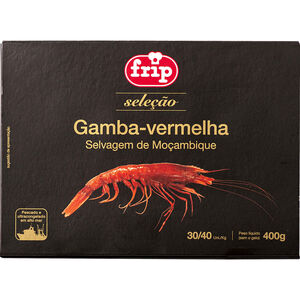 Gamba Vermelha Moçambique Selvagem 30/40 Ultracongelada Frip