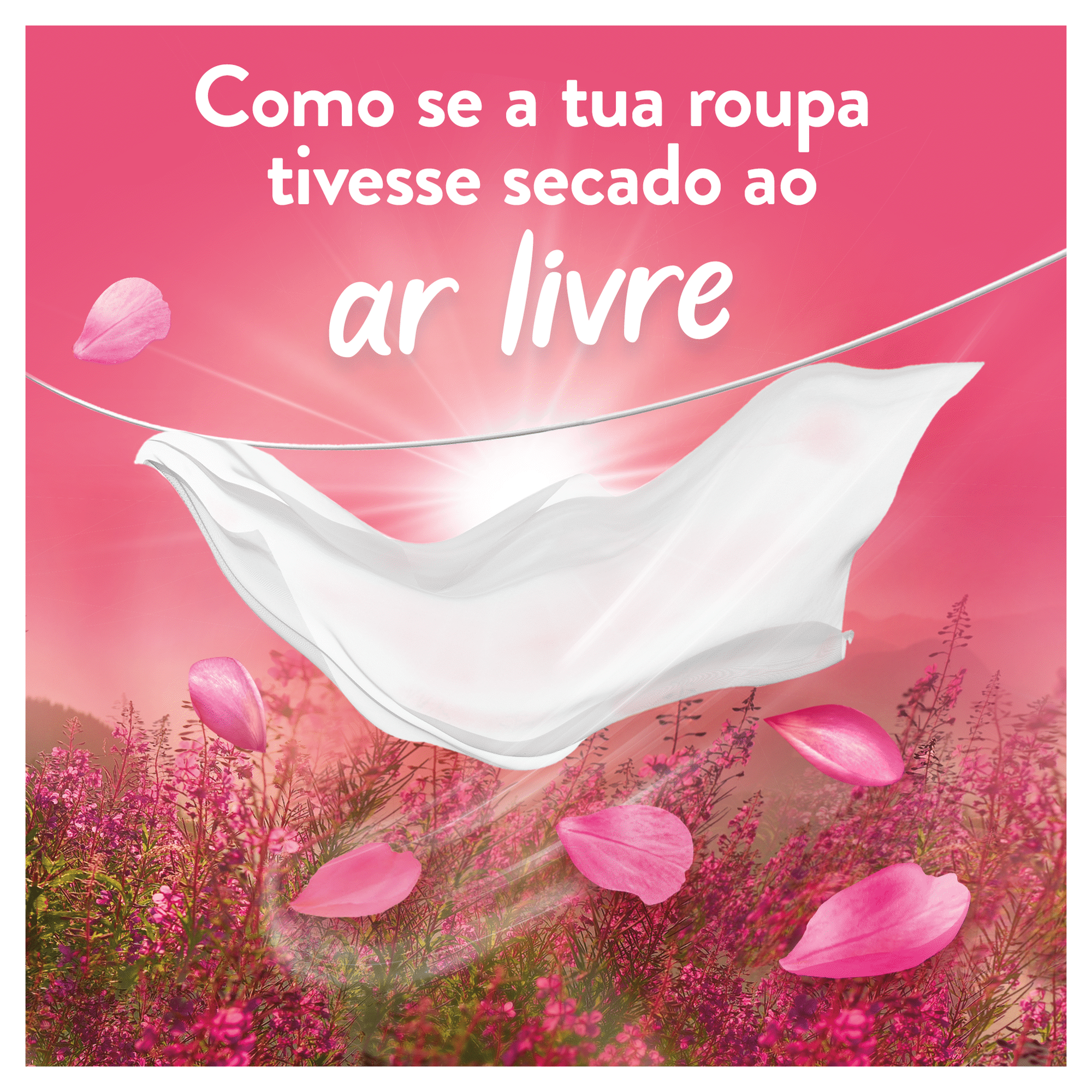 Amaciador Roupa Concentrado Frescura Flores Silvestres Lenor