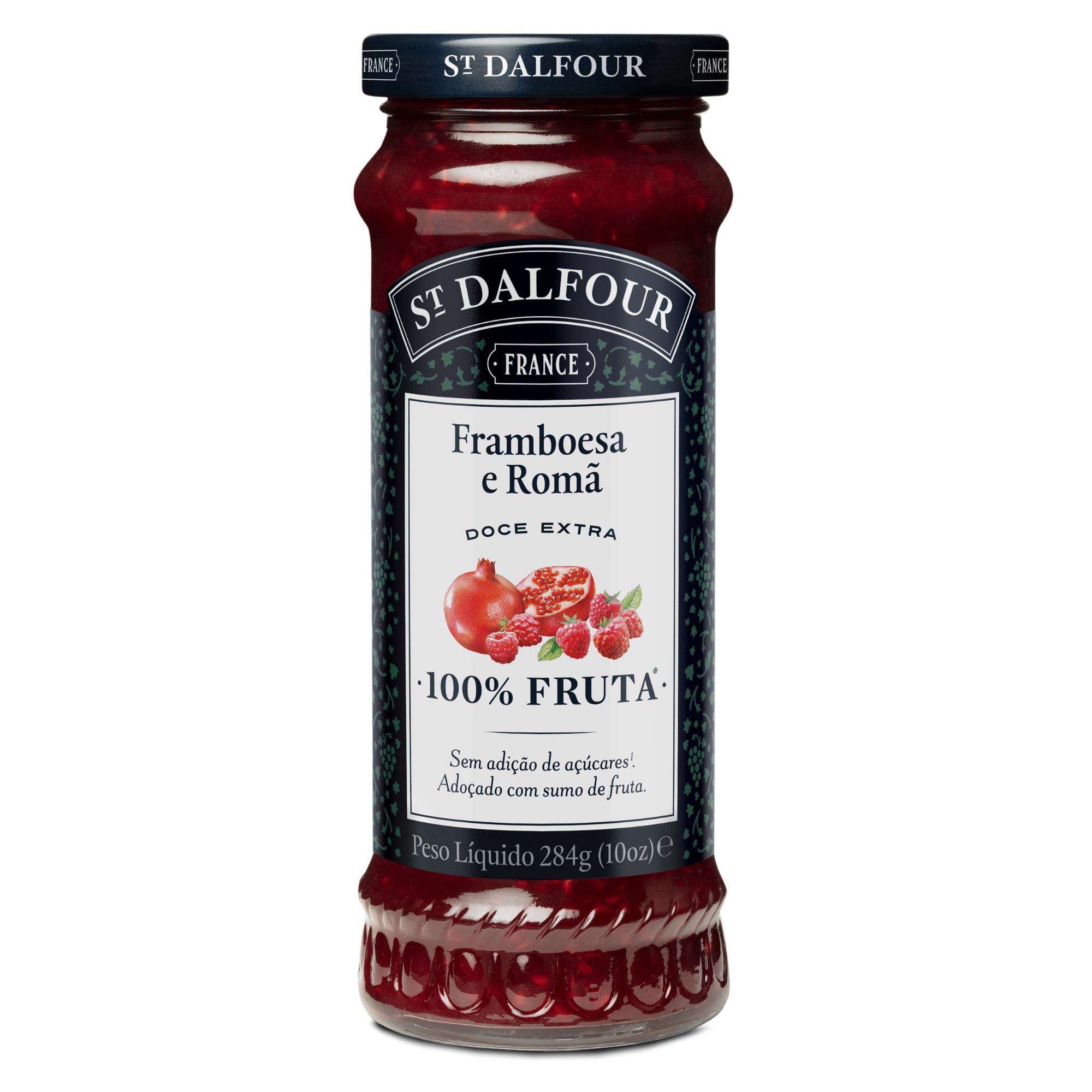 Doce Framboesa e Rom&atilde; St. Dalfour