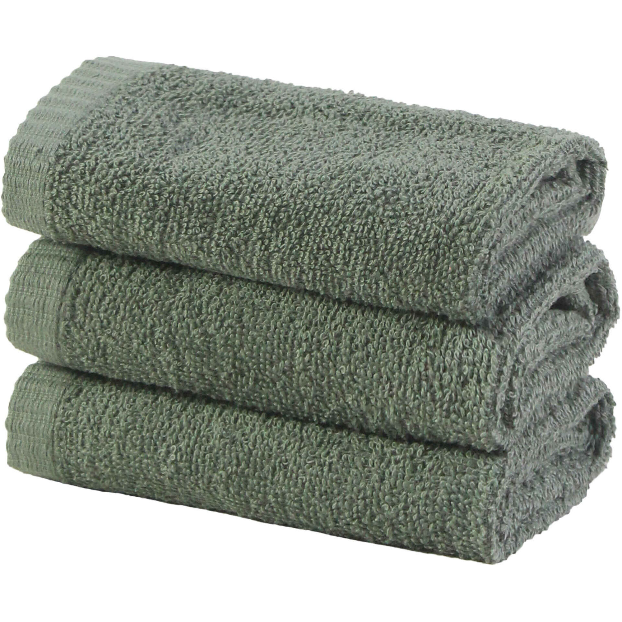 Conjunto 3 Toalhas Suave Verde Kasa