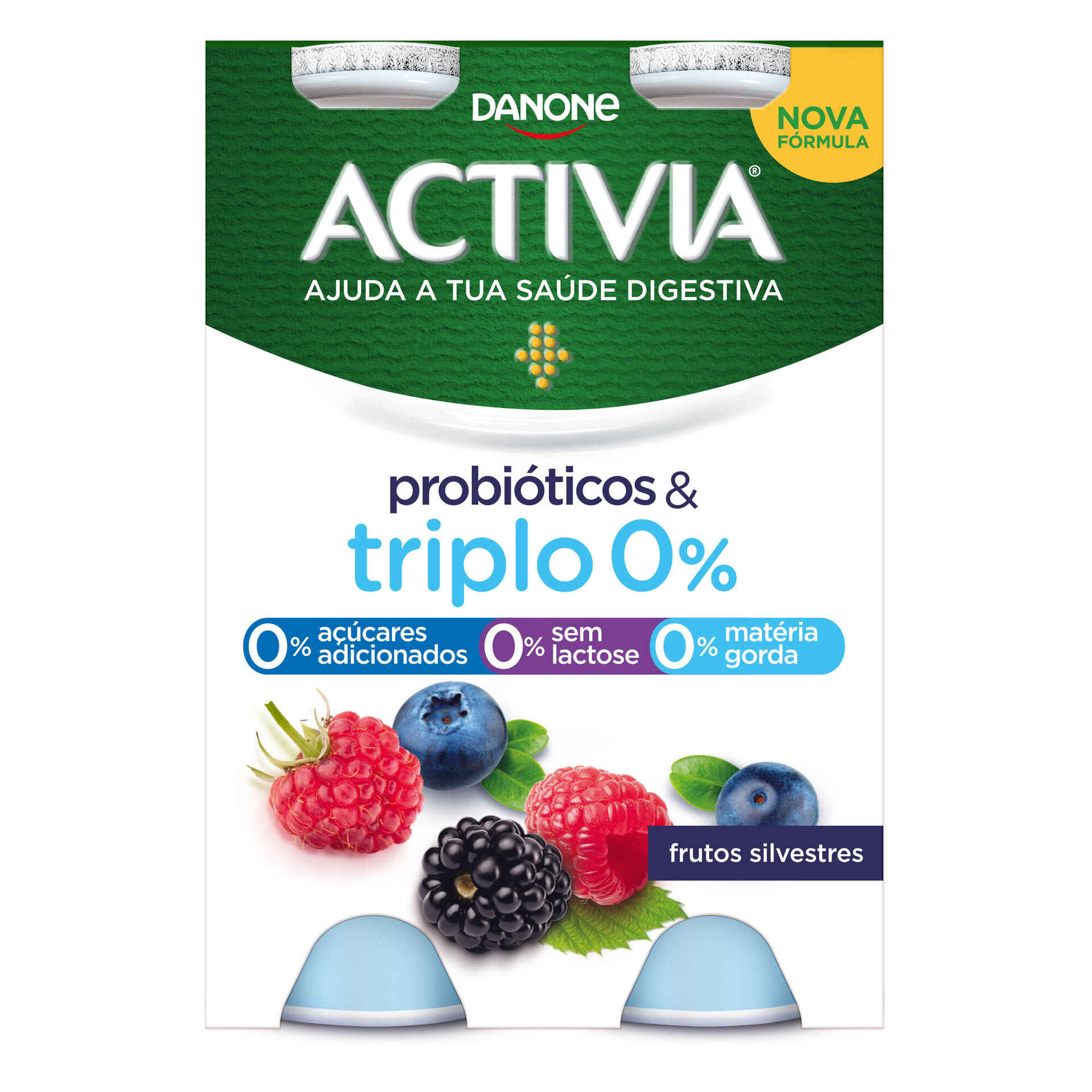 Iogurte Líquido Bifidus Triplo 0% Frutos Silvestres