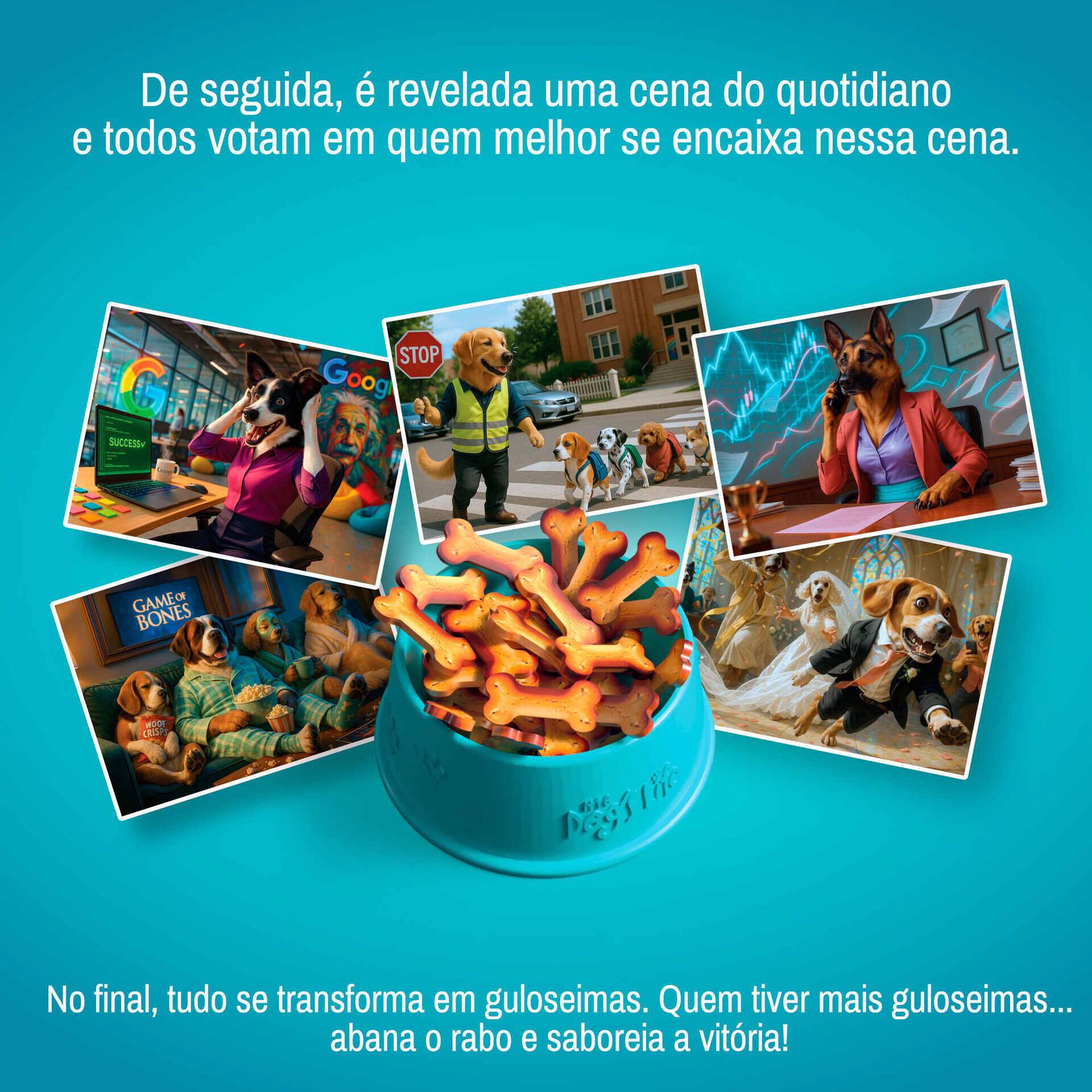 Creative Toys - Jogo It's a Dog's Life