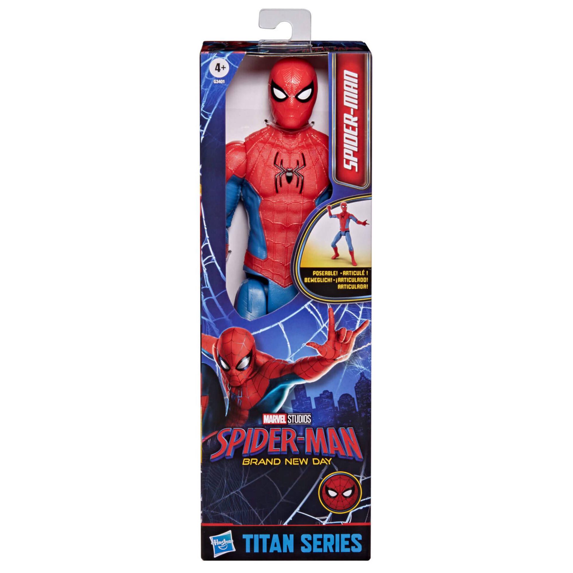 Marvel - Figura Spider-Man Titan Series