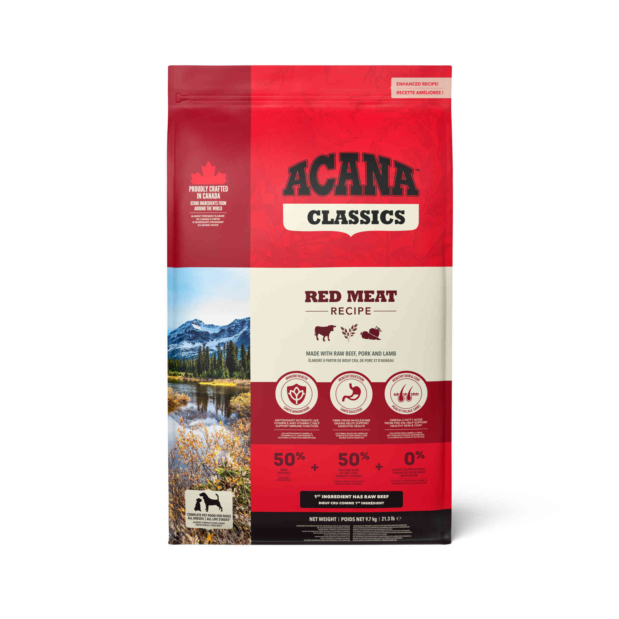 Ra&ccedil;&atilde;o para C&atilde;o Classics Red Meat Recipe Acana