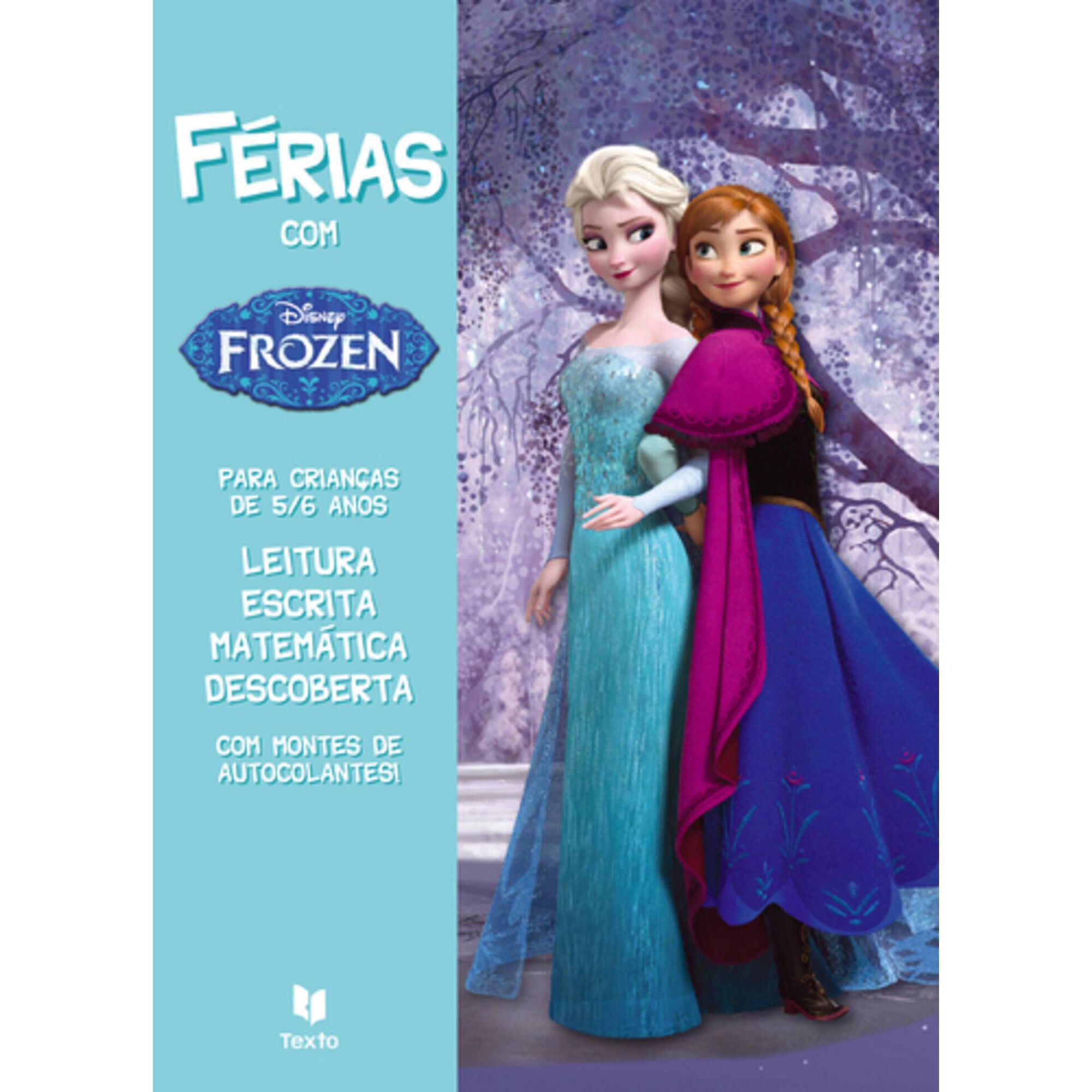 F&eacute;rias com Frozen 5-6 Anos de Texto Editora