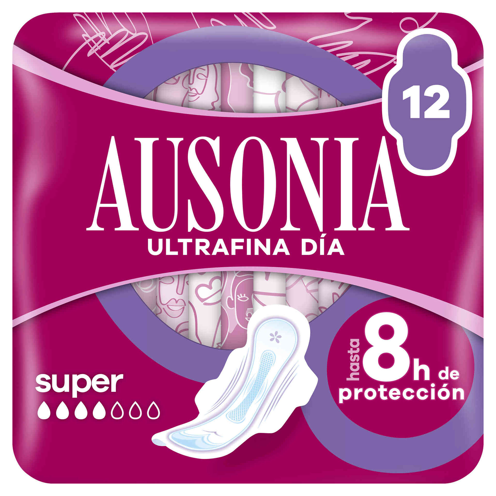 Pensos Higiénicos Ultrafina Super com Abas