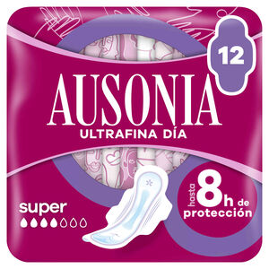 Pensos Higiénicos Ultrafina Super com Abas Ausonia