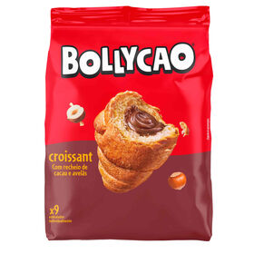 Croissant com Recheio de Chocolate Bollycao