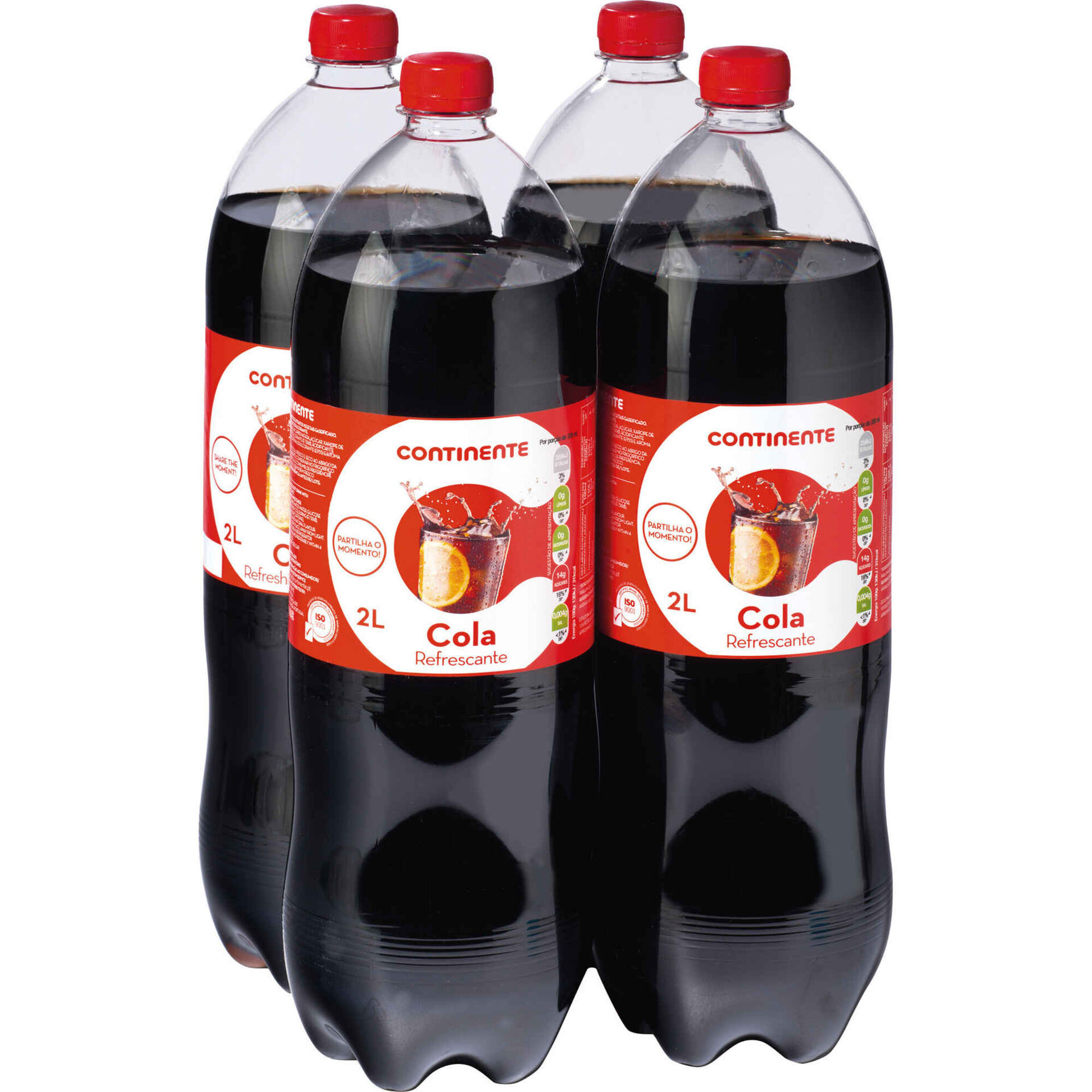 Refrigerante com G&aacute;s Cola Continente