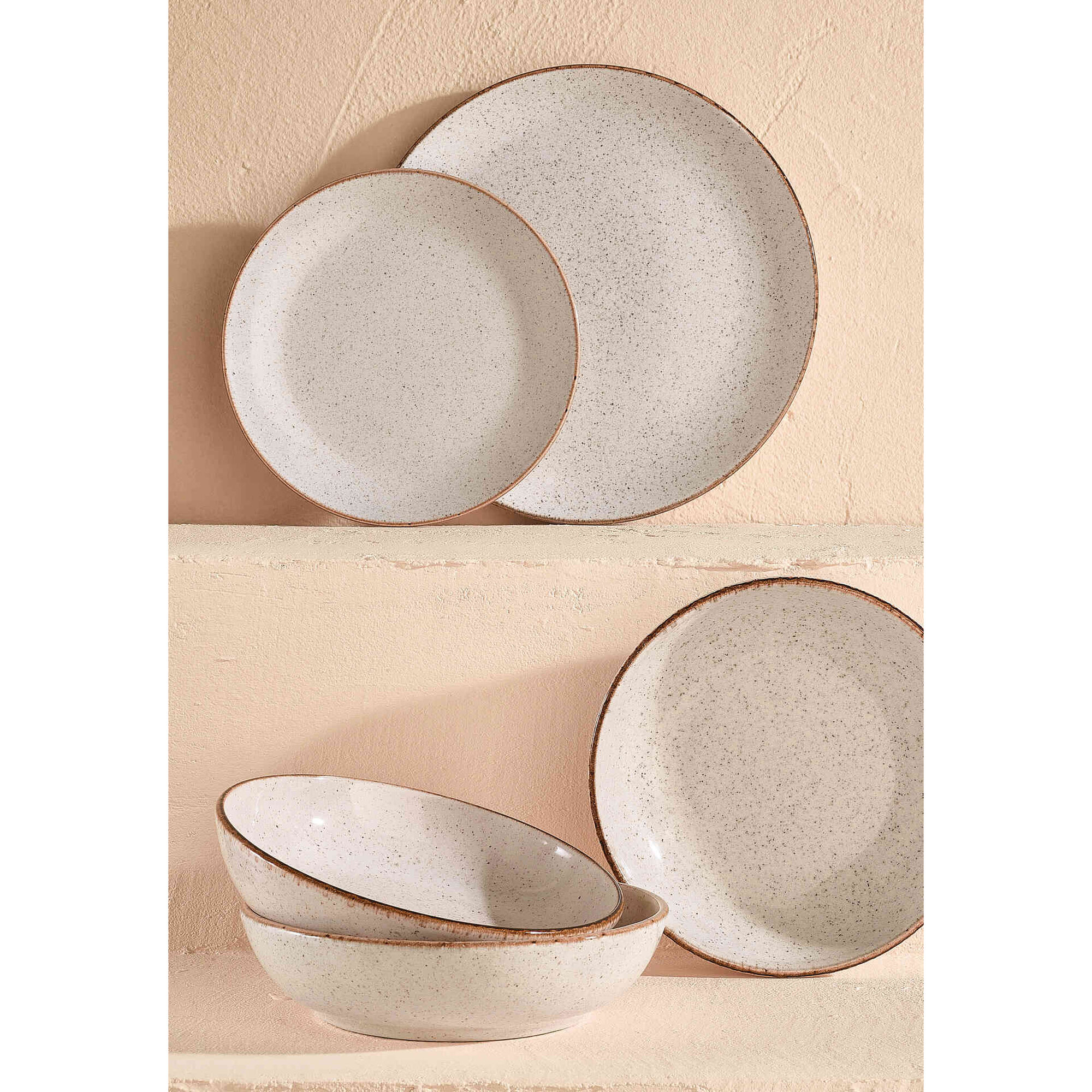 Prato Sobremesa 21,5cm Bege Estremoz