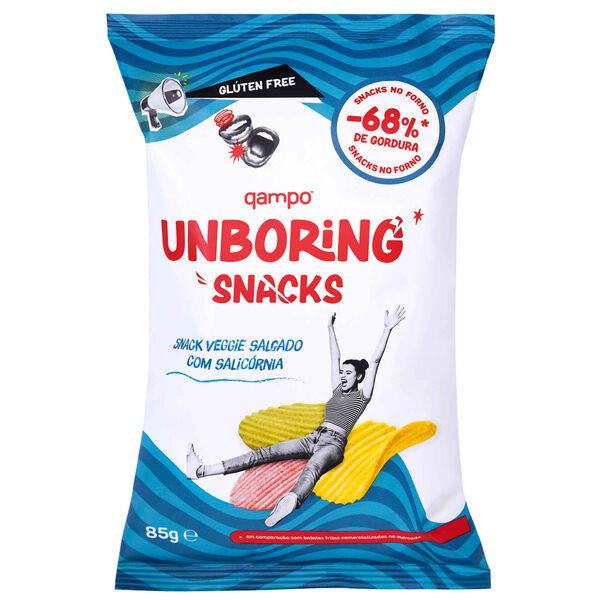 Snacks Salgados com Salicórnia Unboring
