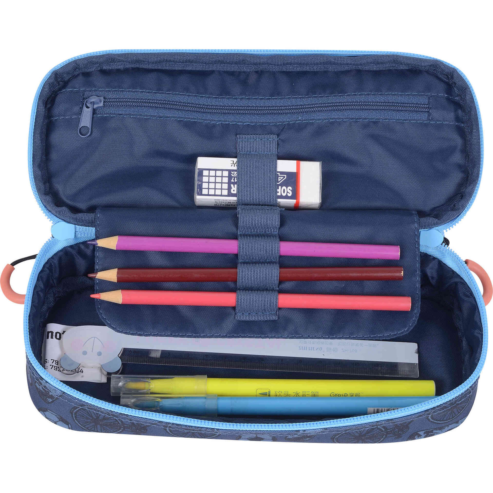 Estojo Box Azul Sports Note!