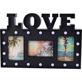 Moldura com Luz LED Bazar&atilde;o