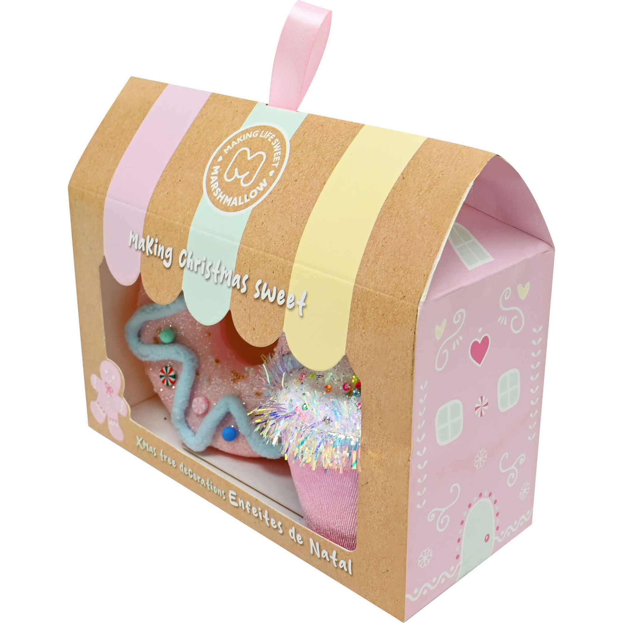 Conjunto 2 Ornamentos Cupcake e Donut
