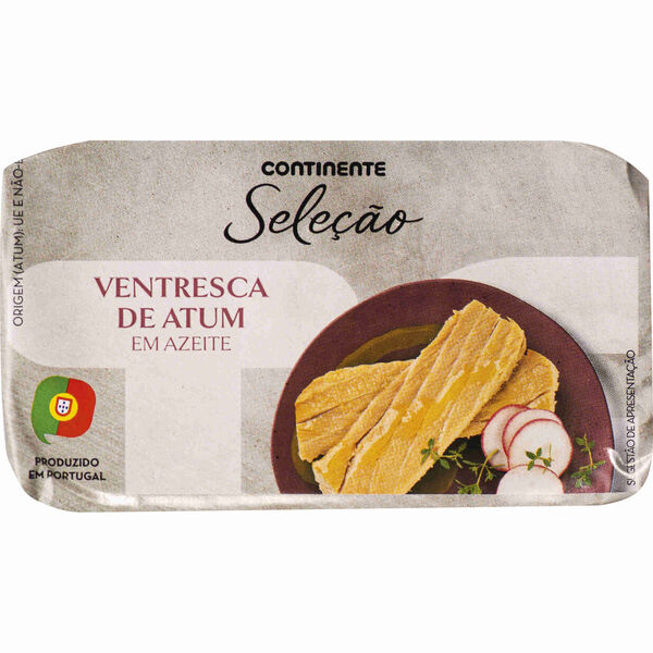Ventresca de Atum em Azeite Continente Seleção
