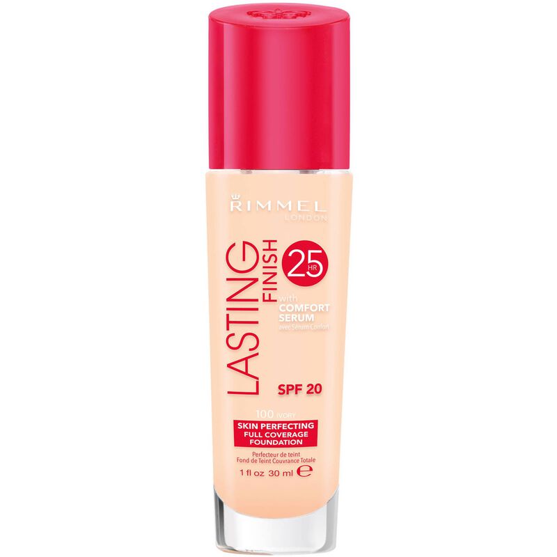 Base de Rosto Lasting Finish 25H 100 Ivory Rimmel