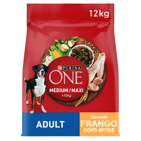 Ra&ccedil;&atilde;o para C&atilde;o Adulto M&eacute;dio e Maxi Frango Purina One
