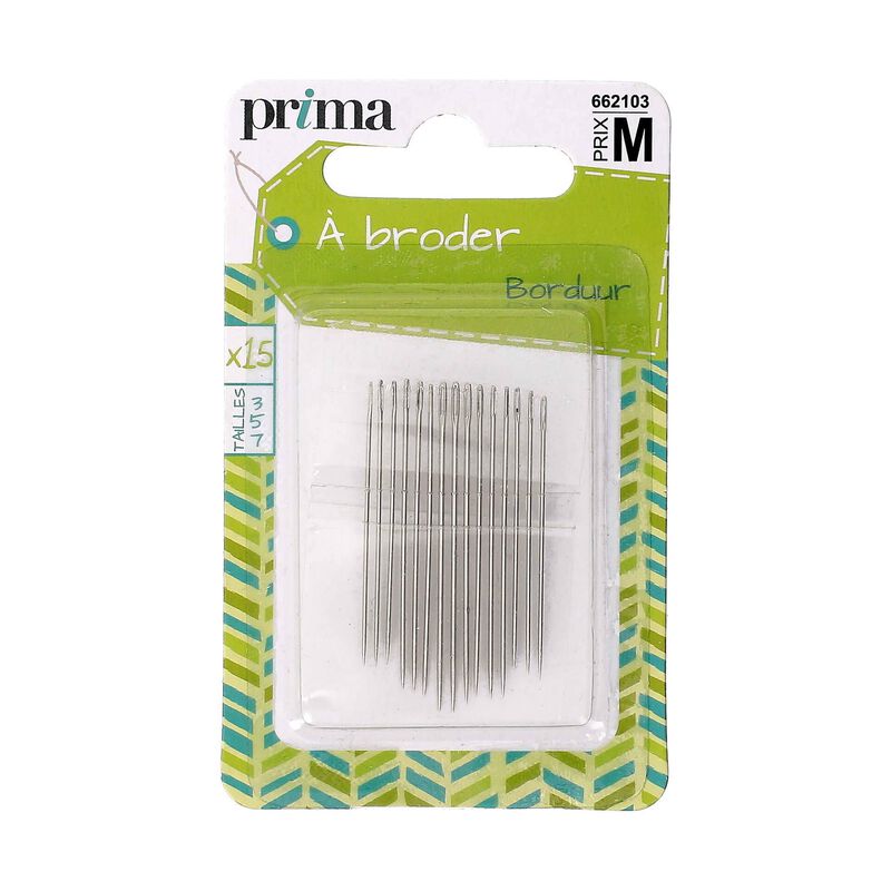 Agulhas de Bordar N.º 3/5/7 Prima