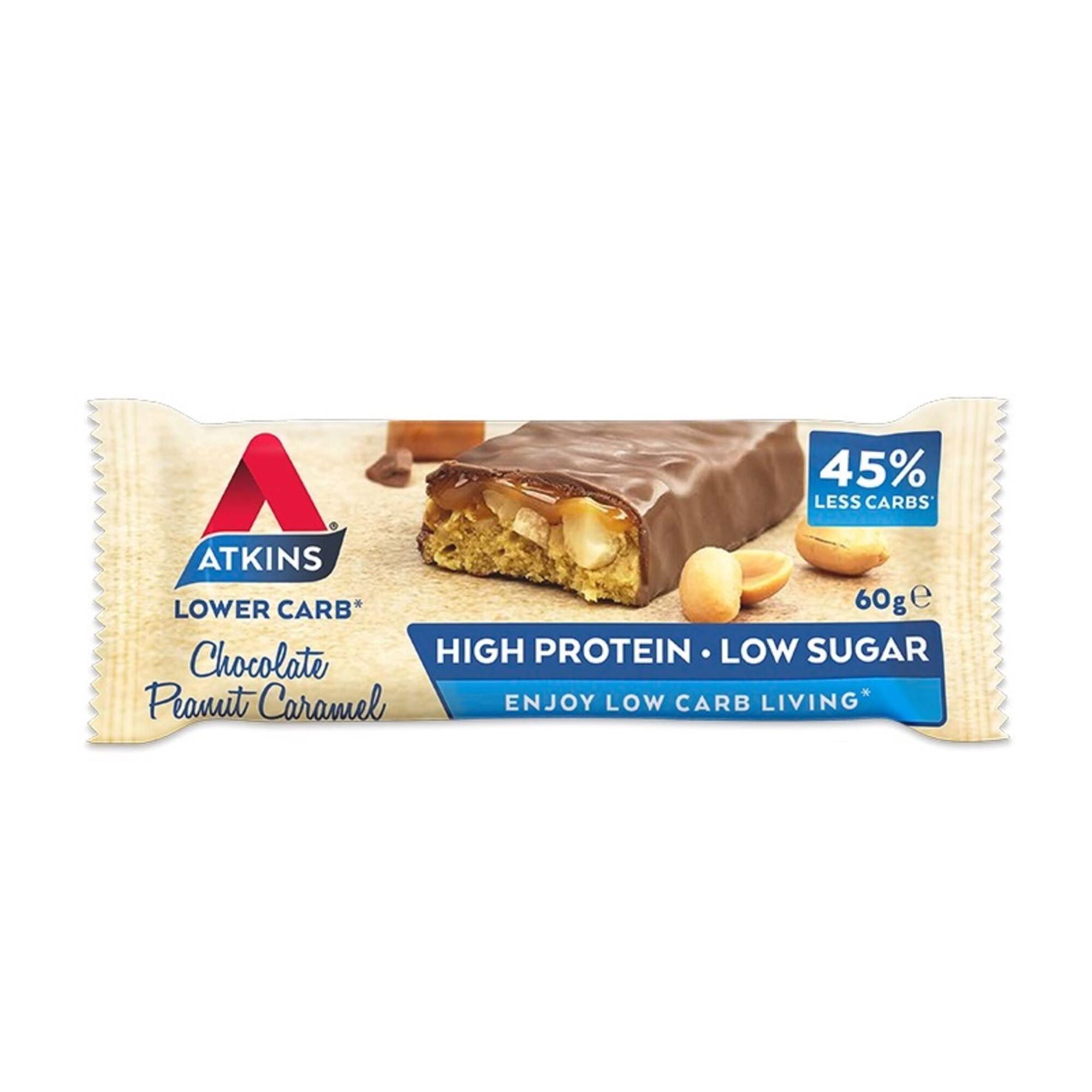 Barra de Cereais Proteína Caramelo e Amendoim Barra de Cereais Proteína Caramelo e Amendoim