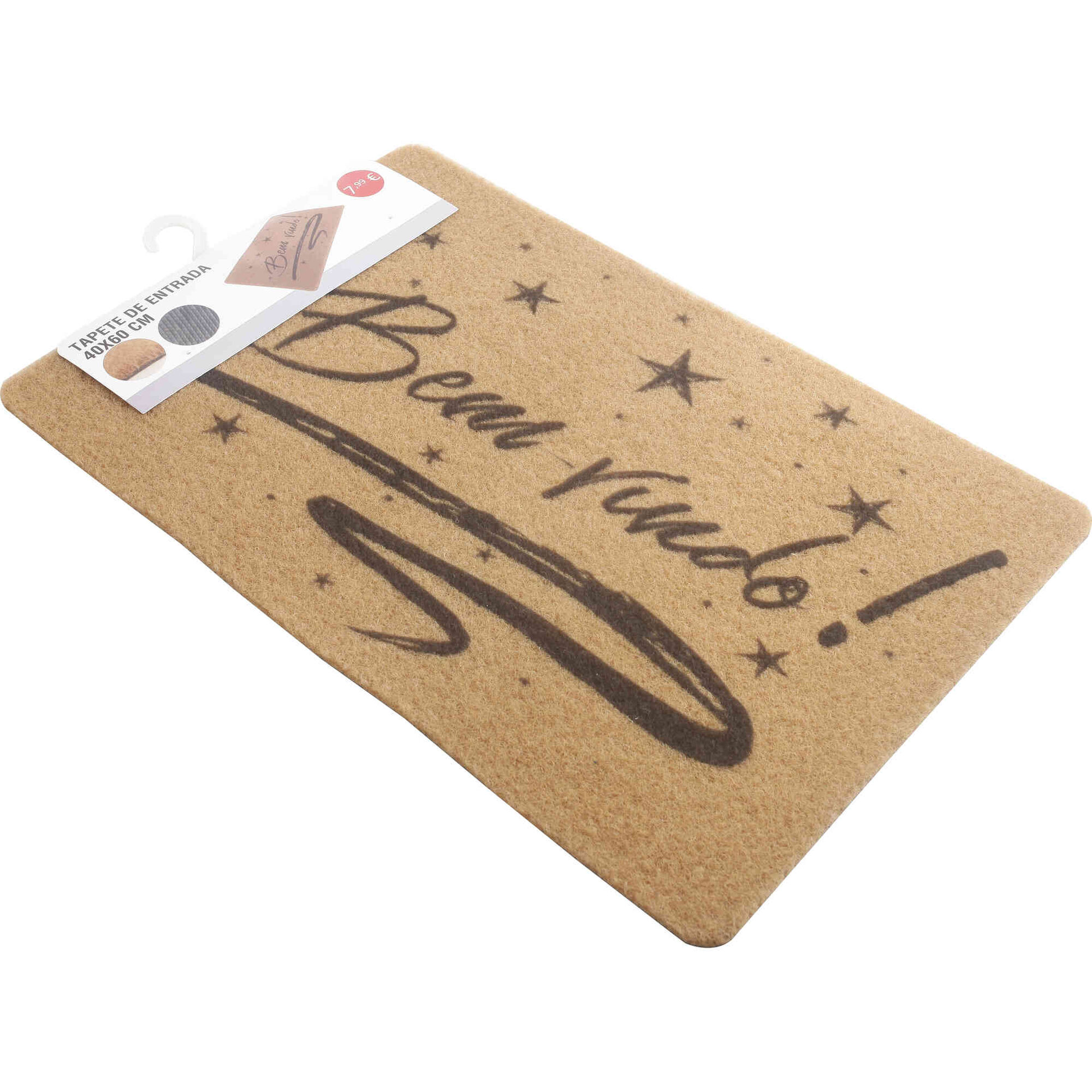Capacho Bem-vindo 40x60cm Bazar&atilde;o