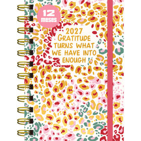 Agenda A6 2027 Petals (v&aacute;rias cores) Note!