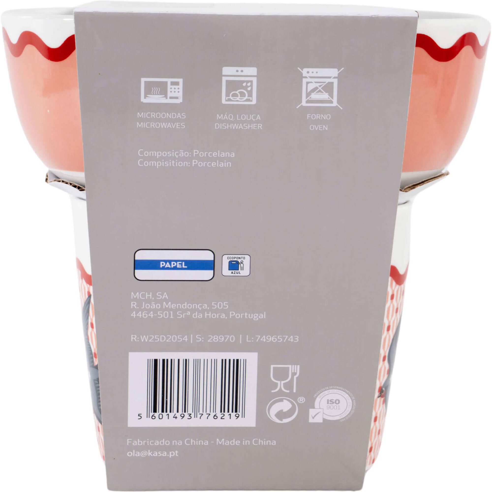 Conjunto Caneca 350ml e Taça 500ml Andorinha Cosmos